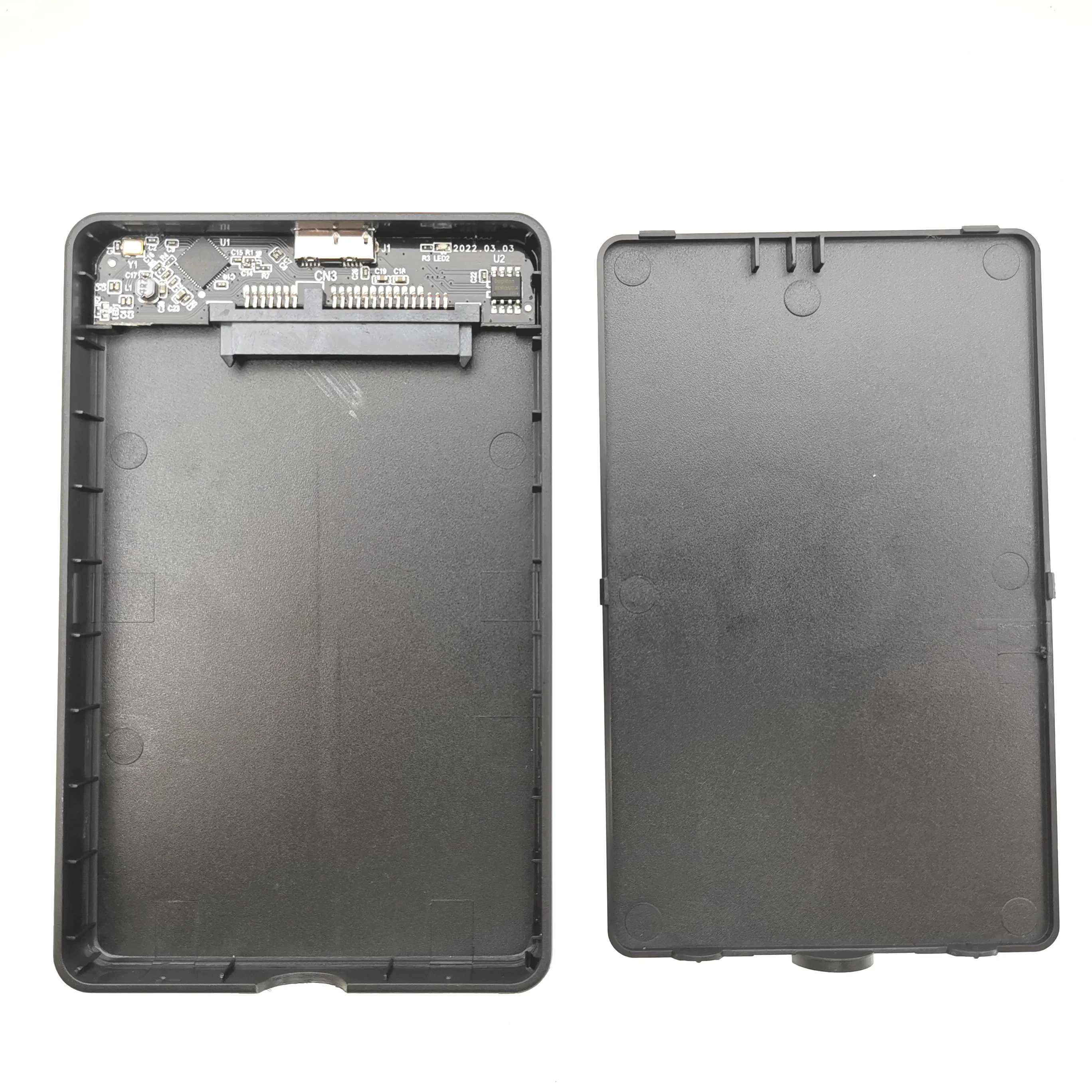 USB 3.0 usb 2.0 type c sata plastic 2.5 inch hard external case hdd box hdd case 3.5 hdd case for desktop