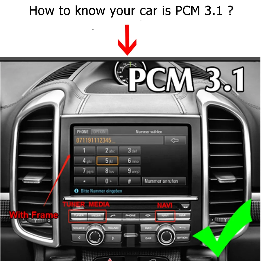 Обновление Apple CarPlay для Porsche Panamera 2010-2015 PCM 3 1 корпус интерфейса резервной камеры автомобильный телефон на Android карта