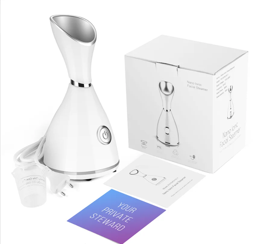 Facial Mister Nano Ionic Facial Hot Steamer Deep Hydration Face Spray Machine Beauty Face Sauna Steaming Facial Steamer