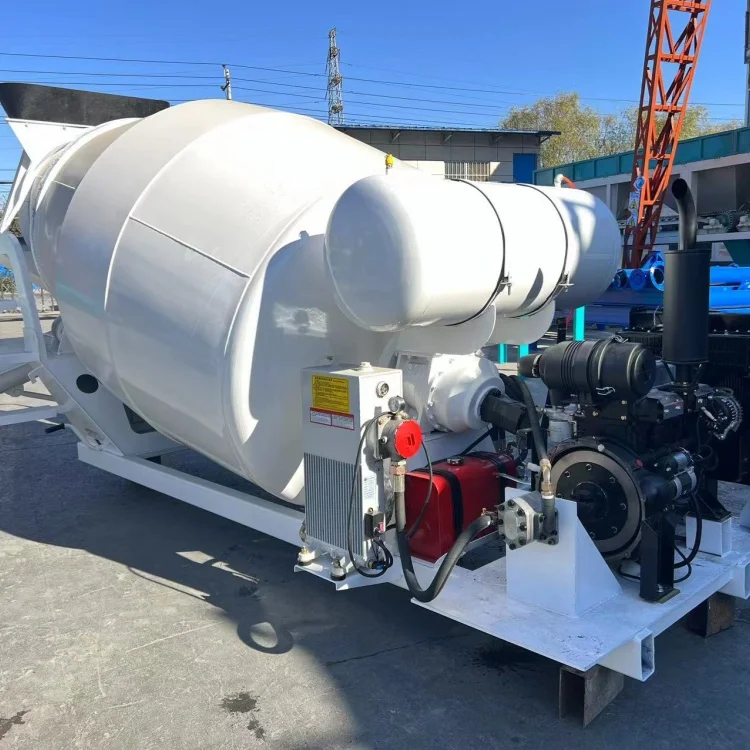 Belt Truck Transit Mixer tank Minor Cement Mixing Tank Multiple-choice	 4cbm for