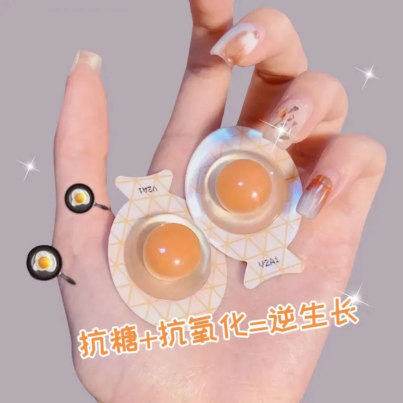 Small egg sleep facial mask hydrating astaxanthin no wash anti sugar small muscle egg smearing Facial Mask Wholesale