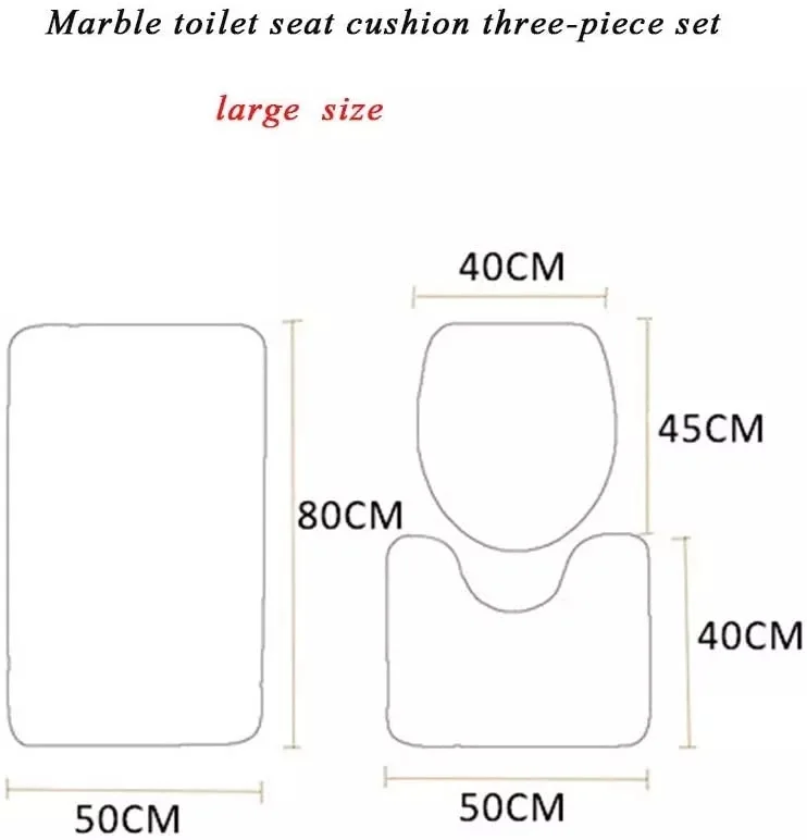 3pcs Animal Tiger Leopard Pattern Toilet Seat Cover Rugs Bathroom Non-slip Bath Mats Fashion Zebra Printing Flannel Carpet