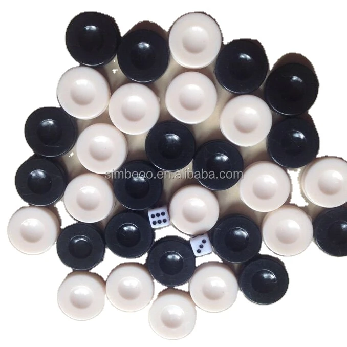 Backgammon Checkers/Plastic backgammon checkers chess pieces