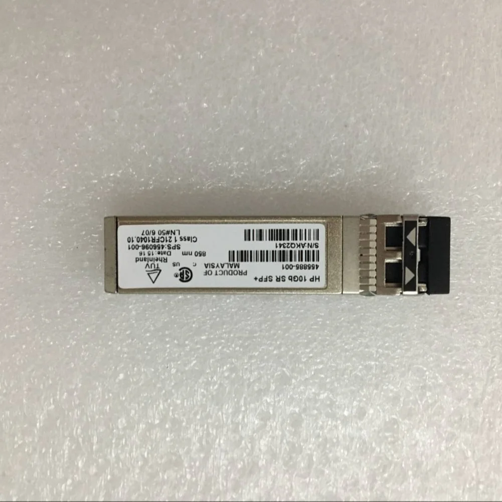 HPE BLADESYSTEM C-CLASS 10гБ сменный модуль небольшого размера + избирательное управление доступом к SR модуль 850nm 300m 455885-001 аккумулятор большой емкости