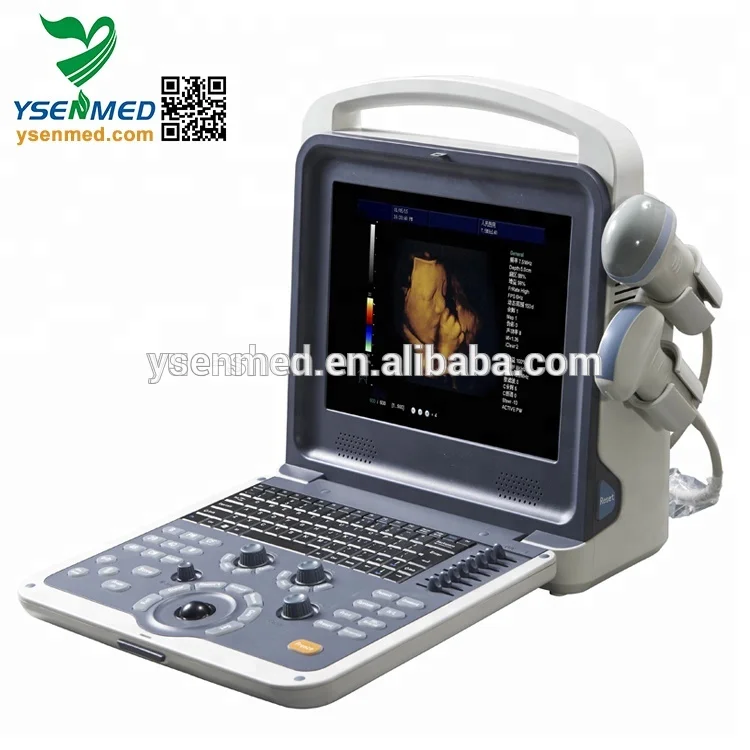 YSB-K2000V PET 4D Color Doppler sheep ultrasound pregnancy scanning double probe ultrasound ultrasound machine pigs sheep dogs