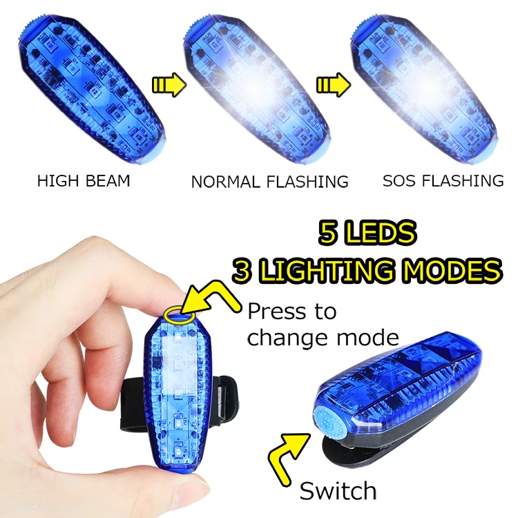 Wholesale USB Rechargeable Bright Bike Safety Light Cycling Tail Light LED Bicycle Rear Light for cycling running