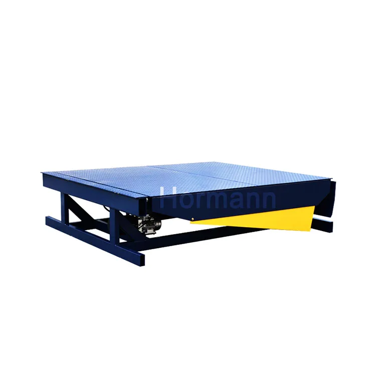 Storage cold storage special hydraulic unloading platform, mobile small ramp unloading machine