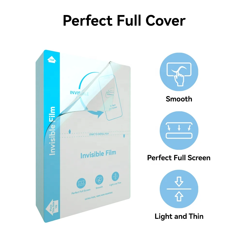 Perfect Full Cover Screen Protector for Cutting Machine Invisible Film Smooth Hydrogel Film