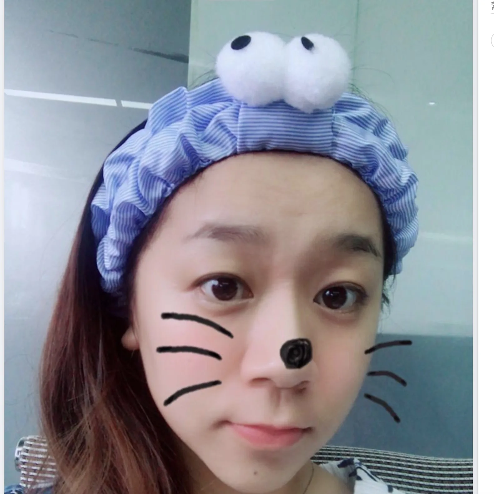 small eyes headband kids baby stripe headband cloth hair band