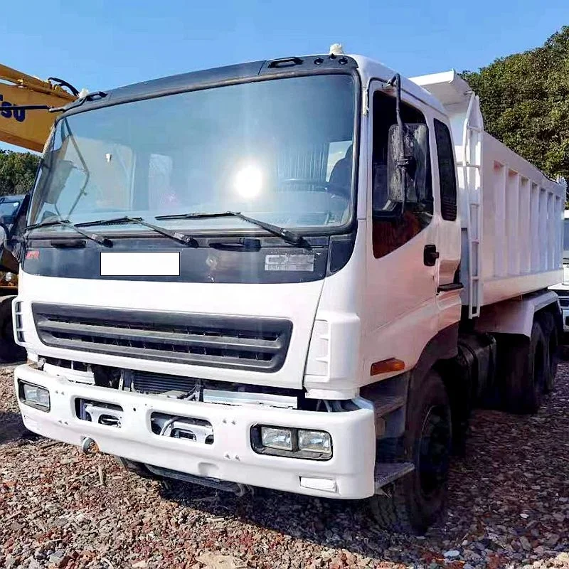 Cargo Tipper truck used Izusu left right steering dumper 6x4 dump truck