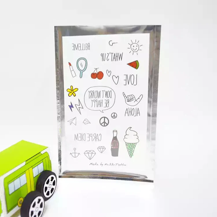 Custom Printed Brand Logo Design Static Sticker Cling Window Film for Kids