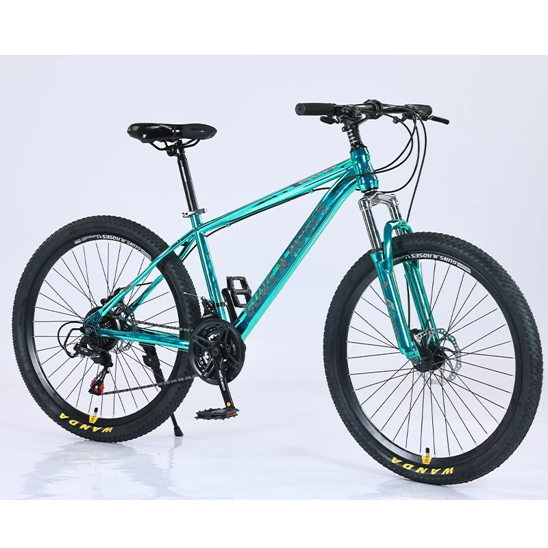 New Design 26inch 21speed MTB High Carbon Steel Frame Adult Outdoor Sports Electroplating Process with Spoke Wheels