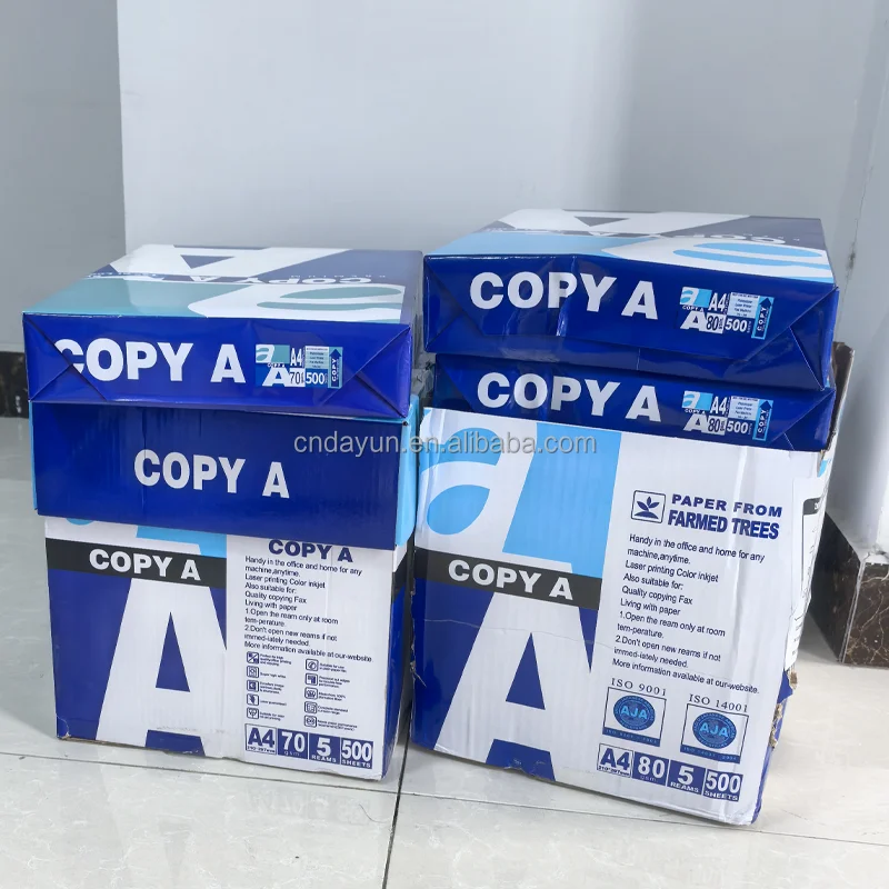 Excellent 80g A4 SvetoCopy Paper Working  For High Quality Photocopy Copy Paper A4 bond ream paper A4