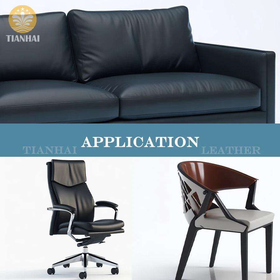 Factory supply genuine leather office chair leather cow leather for furniture sofas and chairs
