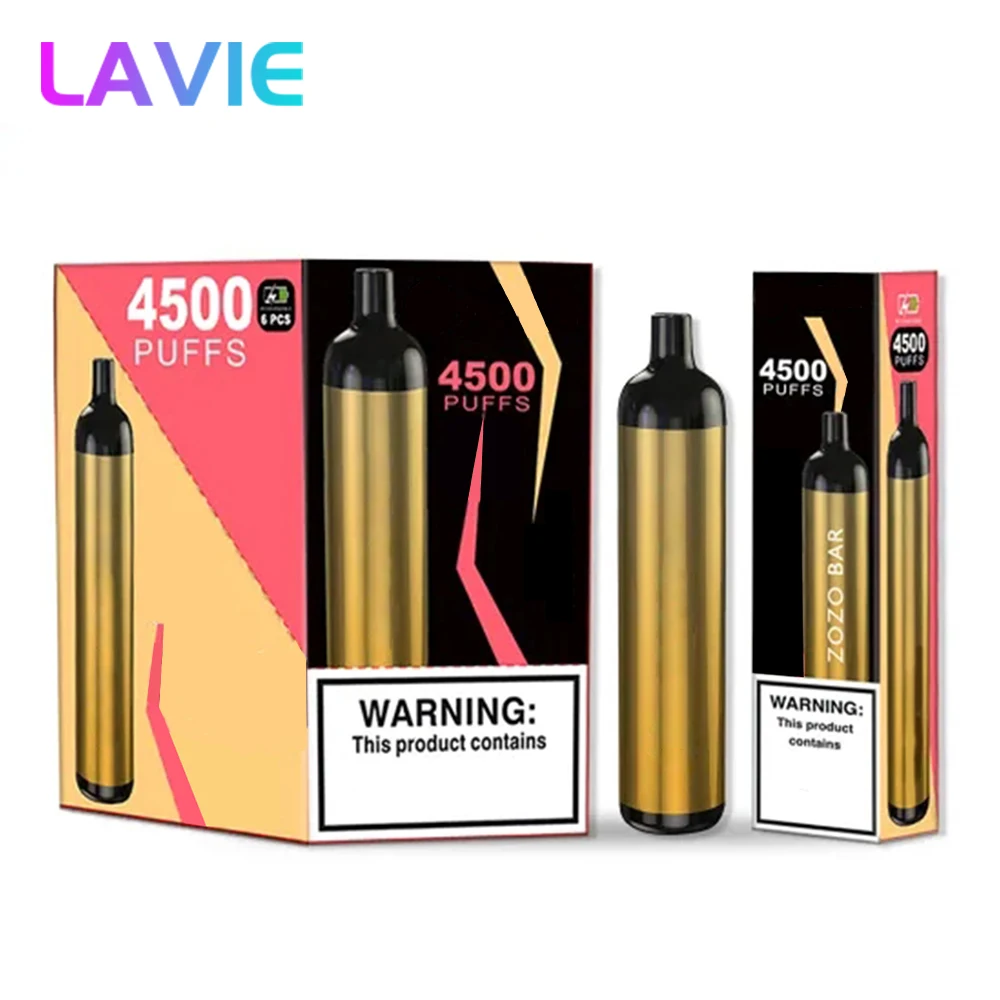 Lavie bar 4500 puffs Disposable pod vapes ecig Electronic Cigarettes Kits Vaporizer vape pen USB