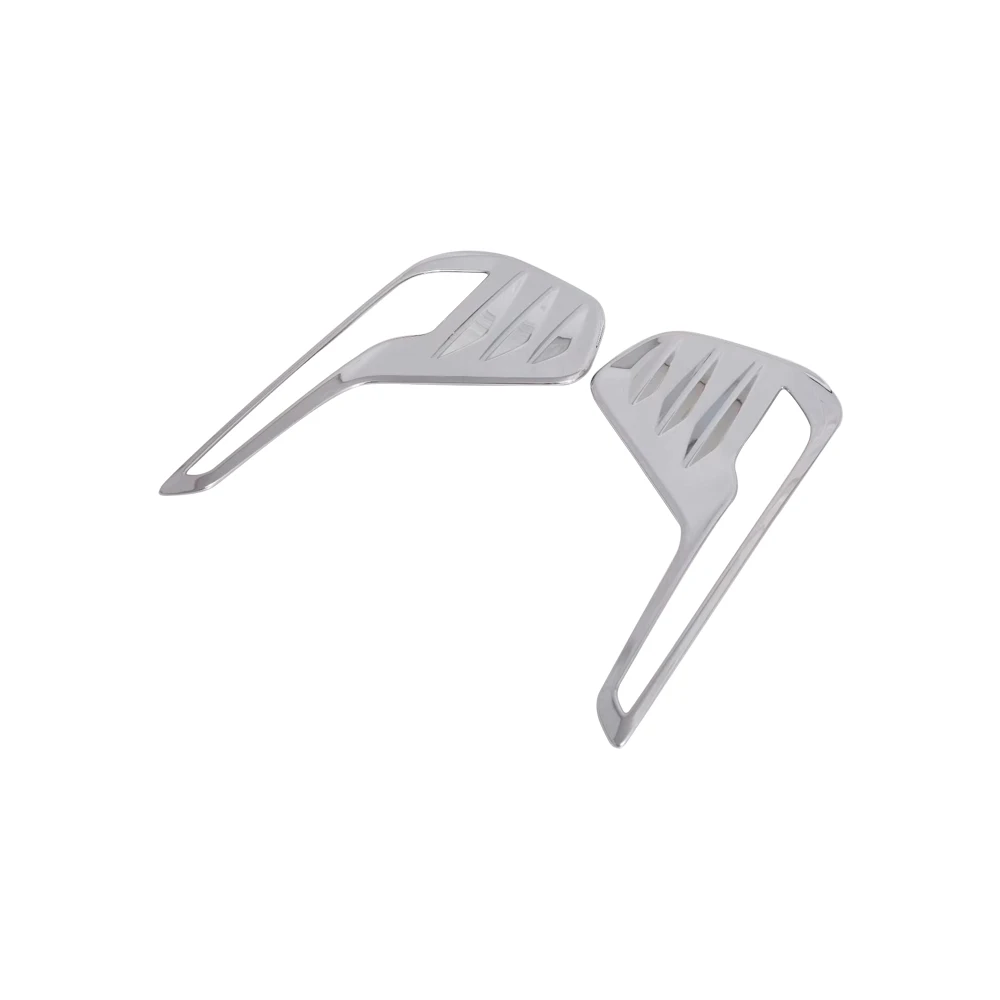 ABS Car Accessories Front Head Fog Light Lamp Eyebrow Cover Trim Exterior Decoration Body Kits For Chevrolet Onix 2019