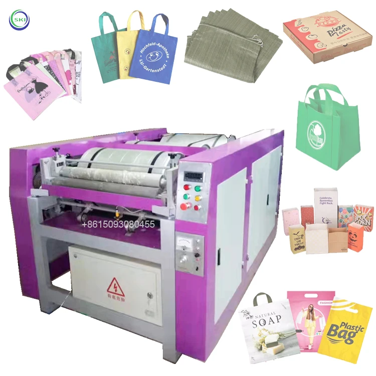 4 Colors Plastic Bags Printing Machine Flexo Printing Machine For Paper Bags print