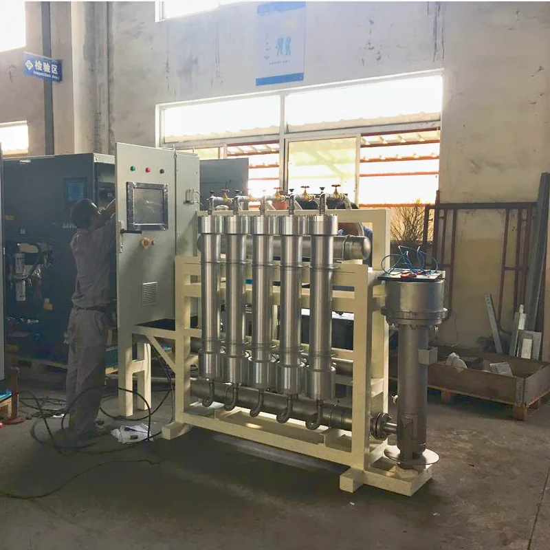 Легко управляемое мембранное устройство Co2 850 кг/ч 99.995% Ptfe полая волокнистая мембрана генератор для посадки аквариума