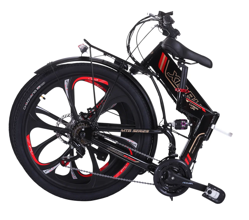 21 скорость 48V 250W 350W Ebike черный белый складной электрический велосипед с сертификатом CE