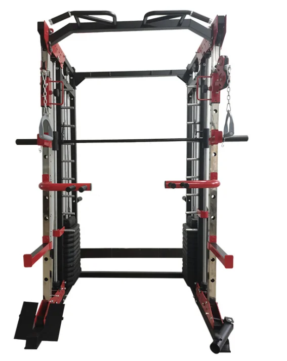 2021 Manufacture Multi Power Rack Gym Fitness Equipment Squat Machine Squat Rack Smith Machine