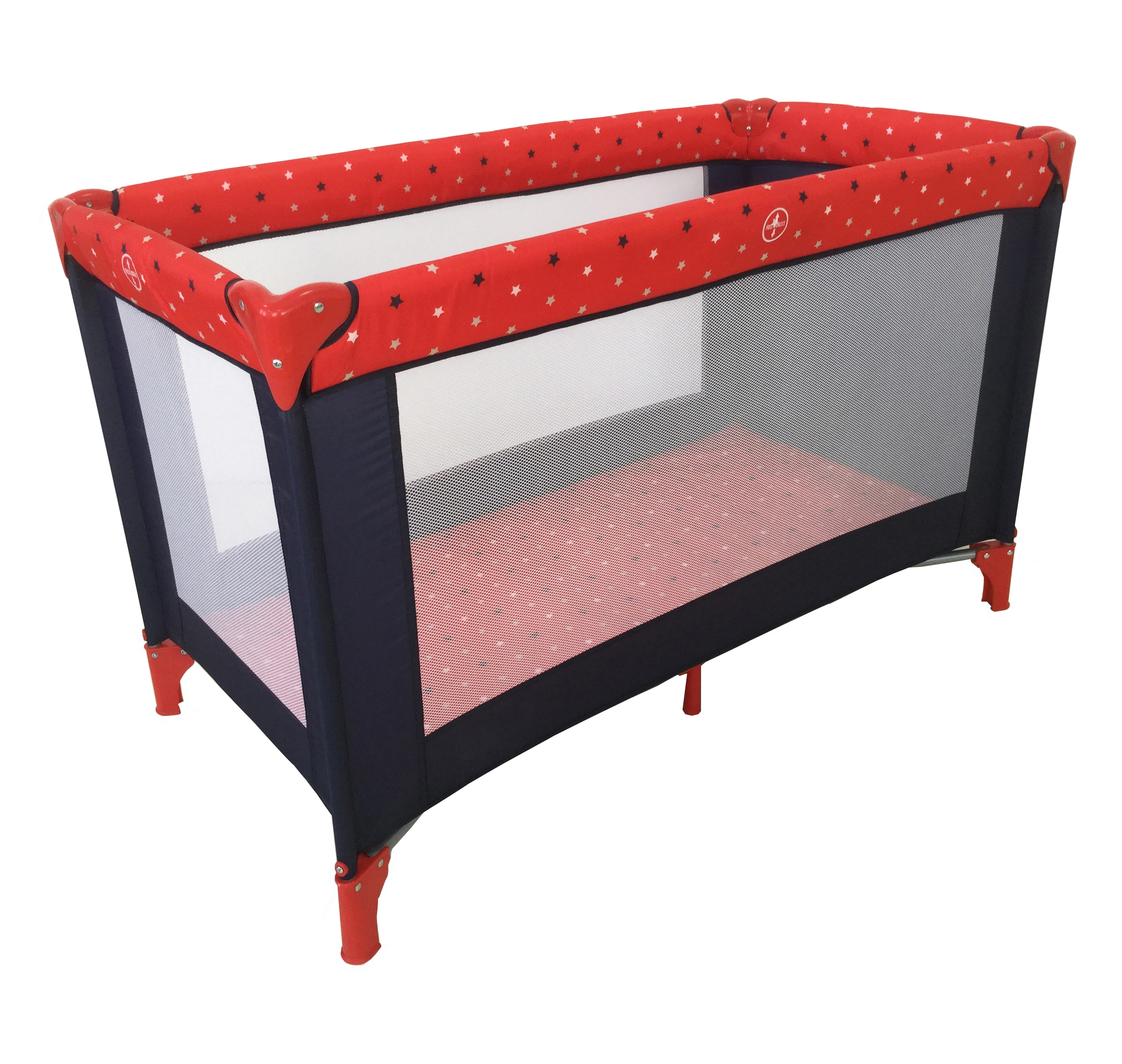 Wholesale Baby Cuna Corral Bebe Foldable Playpen Play yard Sleeping Bed Cribs Travel Cot Bassinet Second Layer