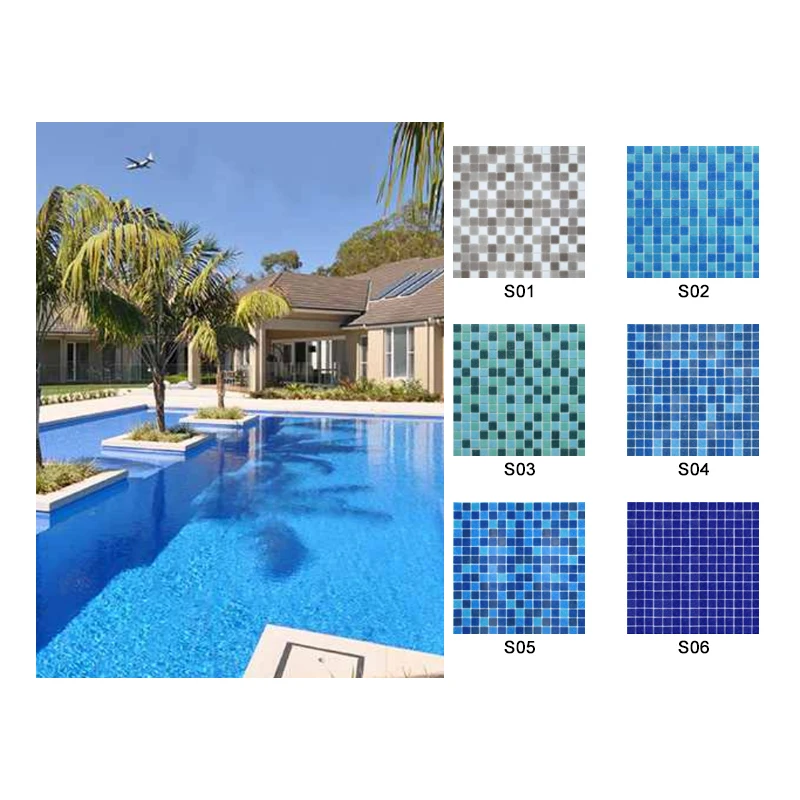 Customized luxury gold glass mosaic tiles gold crystal glass bathroom floor tiles swimming pool mosaic