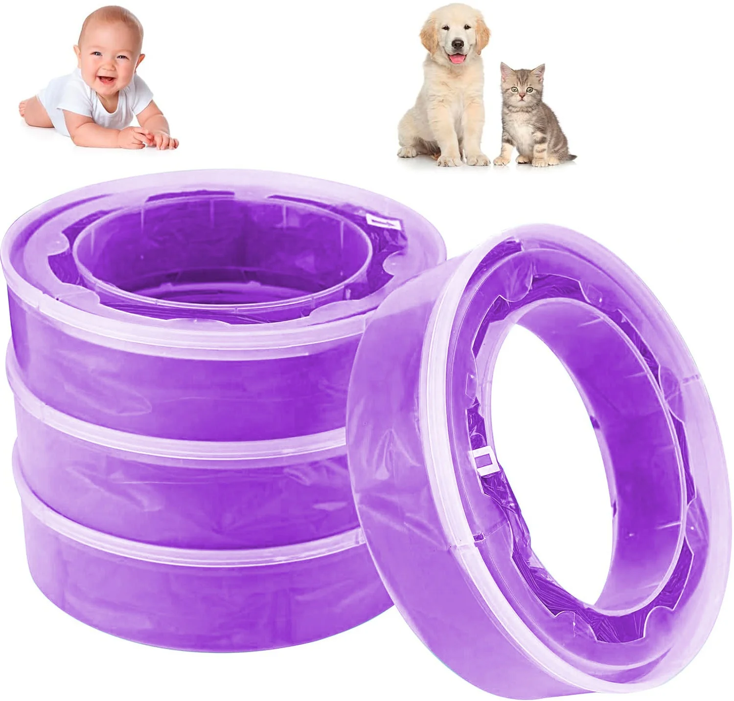 Bady Diaper Refill Bags Compatible With Lock Smell Diaper Genie Refill Bags Diaper Refill Bag