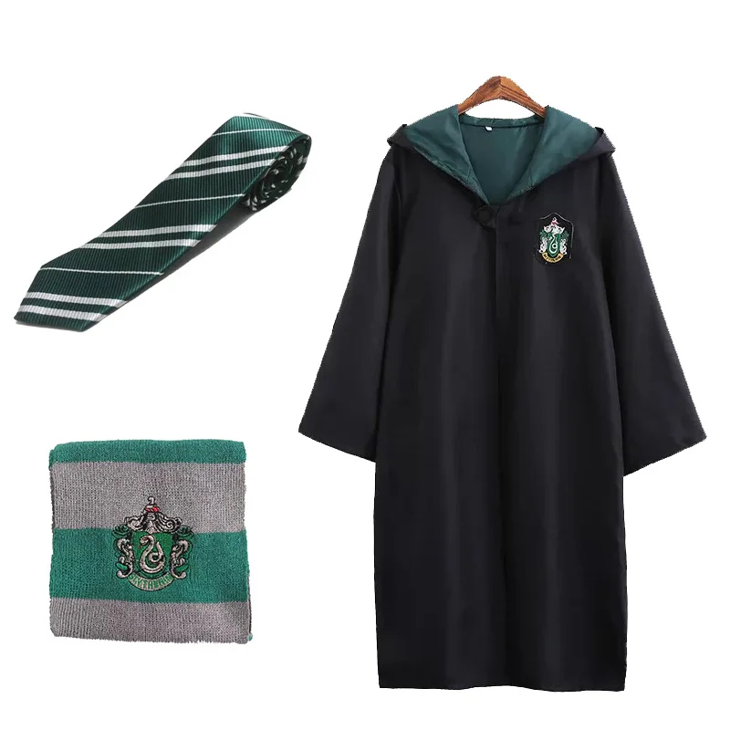 2024 Hot Selling New Arrival Harry Cosplay Costume Kids And Adult Robe For Halloween Potte Party Costumes