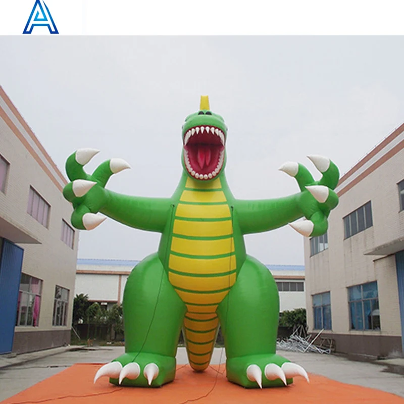 Factory Customize OEM Oxford Cloth Big Large Giant Huge Inflatable Dinosaur for Blow up 3D Animal Model Toy