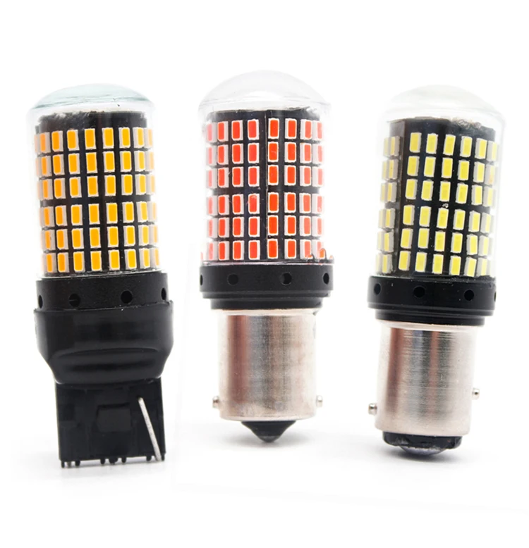 380 Bay15d Cob Brake Light Bulbs 1157 Led White Red Reverse Fog Tail Light Bulbs