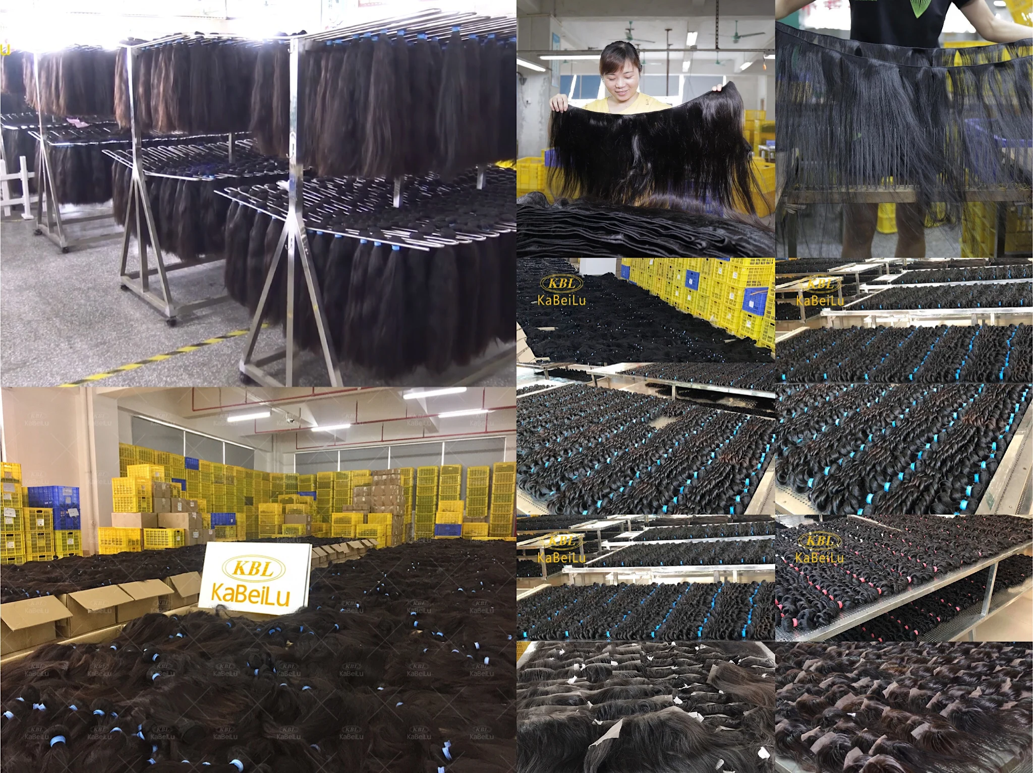 Best seller  natural human hair, mega hair natural wave brazilian virgin hair