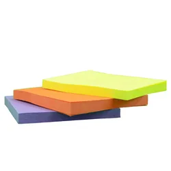 Custom High Quality Stationery Lined Memo Self-Sticky Post Notes Pad at Office