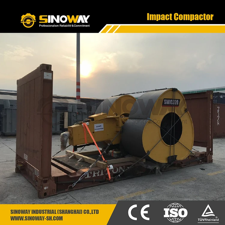Good Price 3 sided 5 sided Impact Compactor Rollers for sale in Chile
