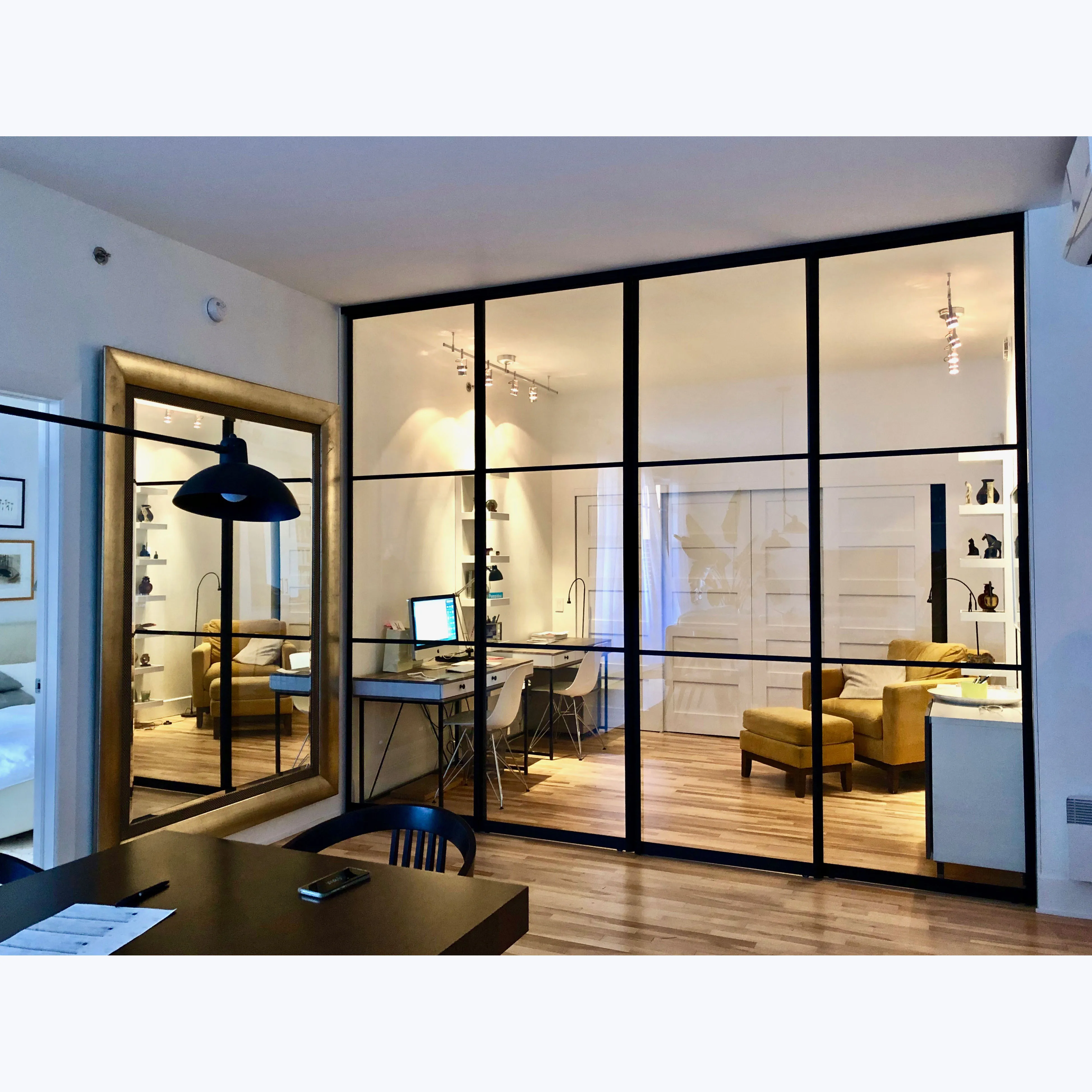 Factory Customization Thin Frame Europe Slim Steel Materials Decorative Iron Grill Design Casement Windows And Doors