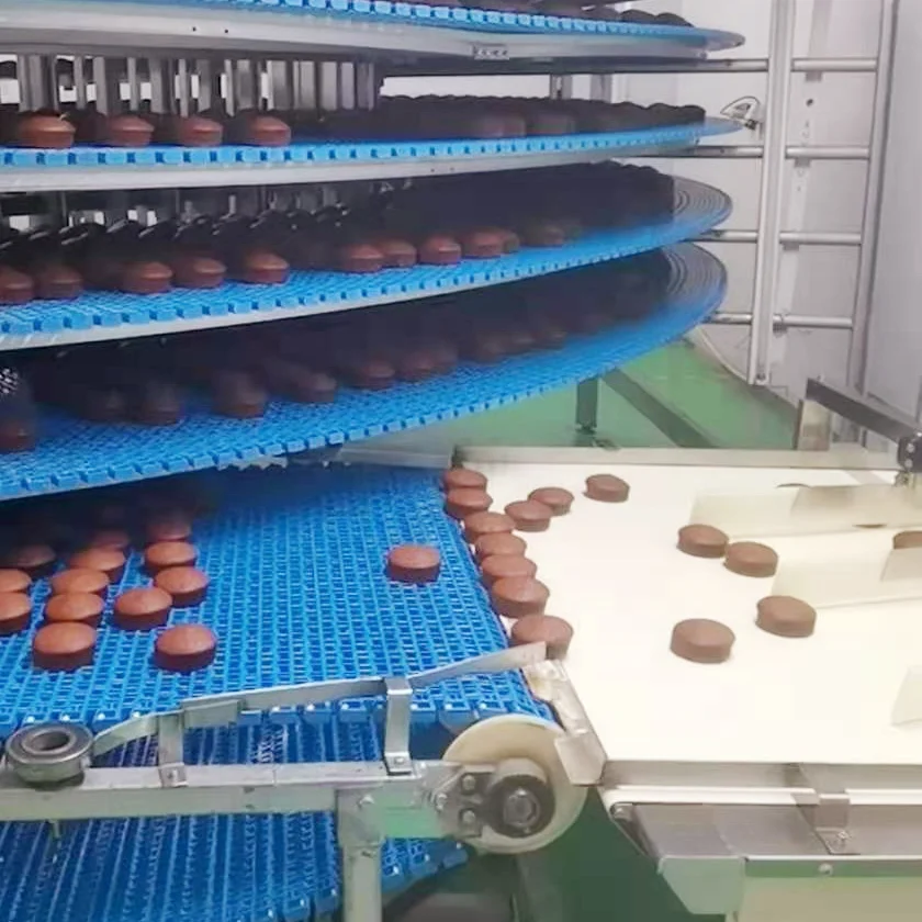 plastic modular food cooling equipment conveyor belt
