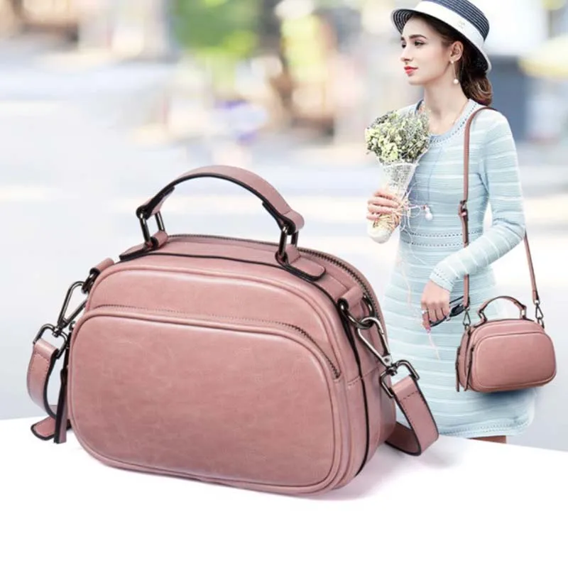 2020 Guangzhou suppliers genuine leather handbags for girls casual fashion trendy luxury shoulder designer bags women handbags