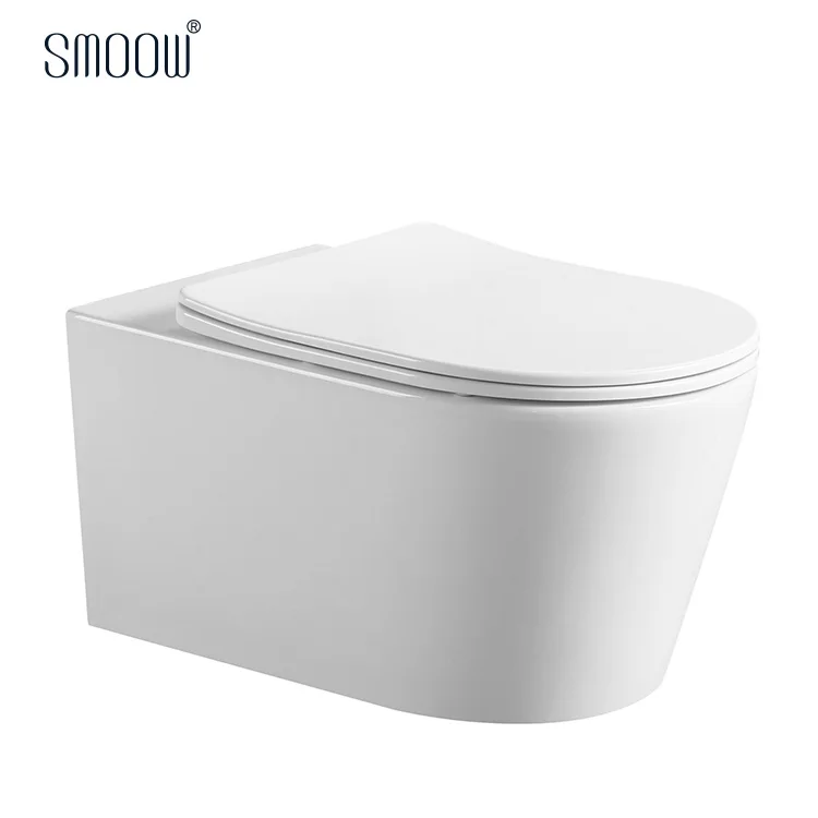 sanitary wares popular design white ceramic wall hung toilet sanitary ware commode