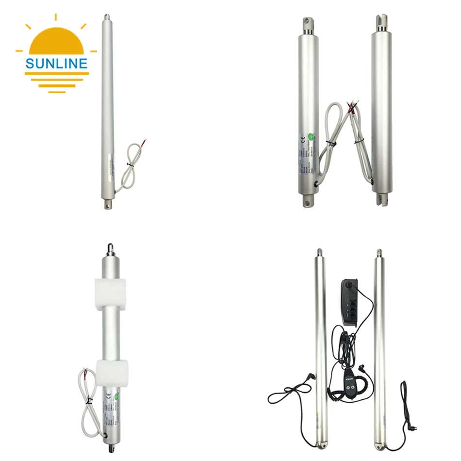 superior quality 100W 100mm dc gear motor linear actuator