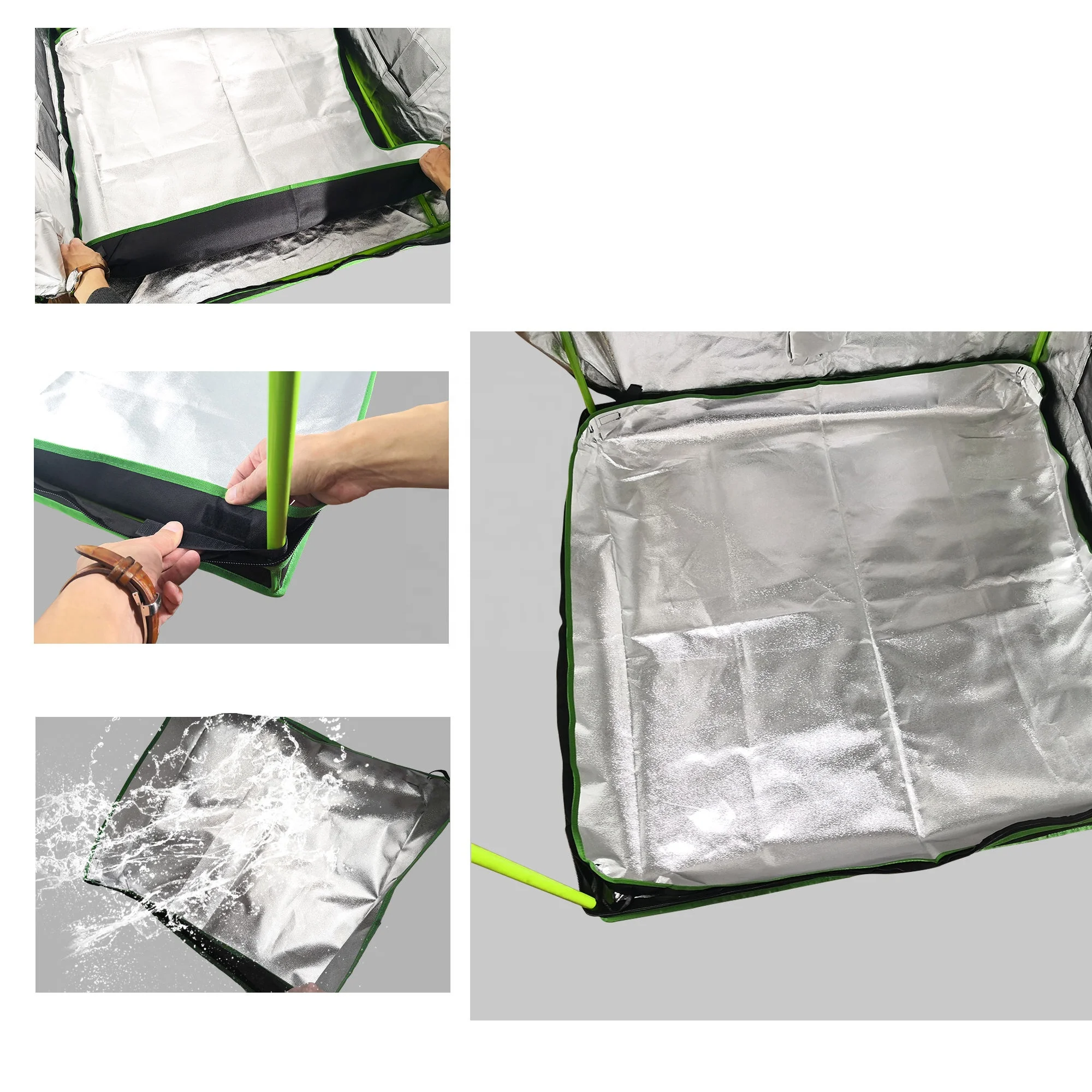 600D Mylar Oxford Cloth 10x5x7 Feet Hydroponic Greenhouse Grow Box 300x150x200cm Indoor Complete Grow Tent