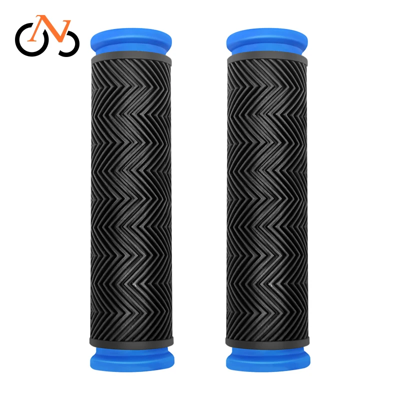 Wholesale Cycling Grips Ultralight Rubber Fixie  Bmx/Mtb Loam Bicycle Grip Non-Slip Mountain Bike Grip