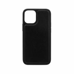 For iphone 14 pro max case, Custom Logo 3D Faux Leather Smooth Mobile Cover Shockproof PU Phone Case for iPhone 13 Pro/
