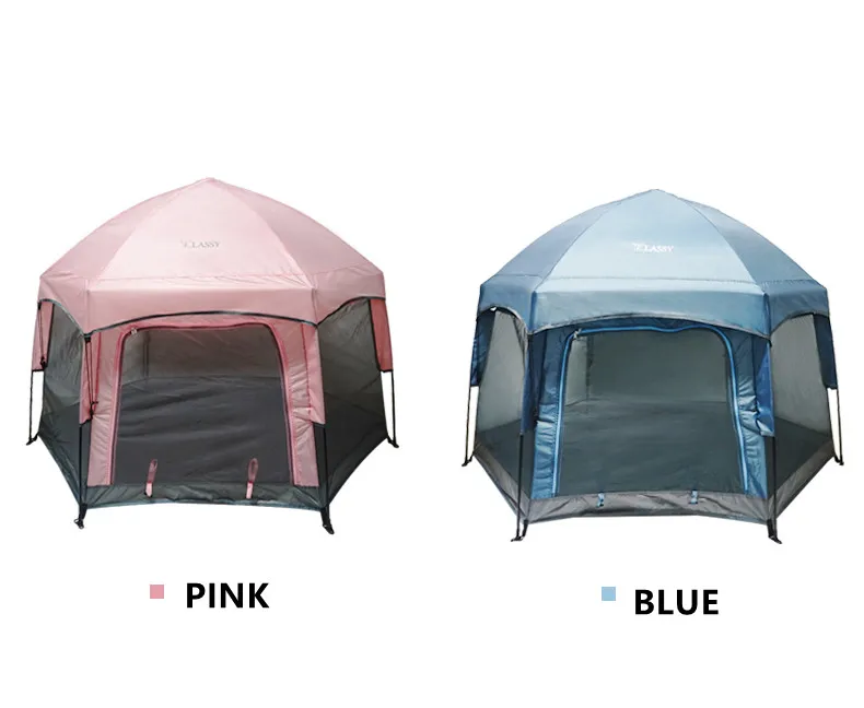 CHANODUG High Quality Double Layer Automatic Hydraulic Indoor Outdoor House Shaped Family Adult Kids Tent