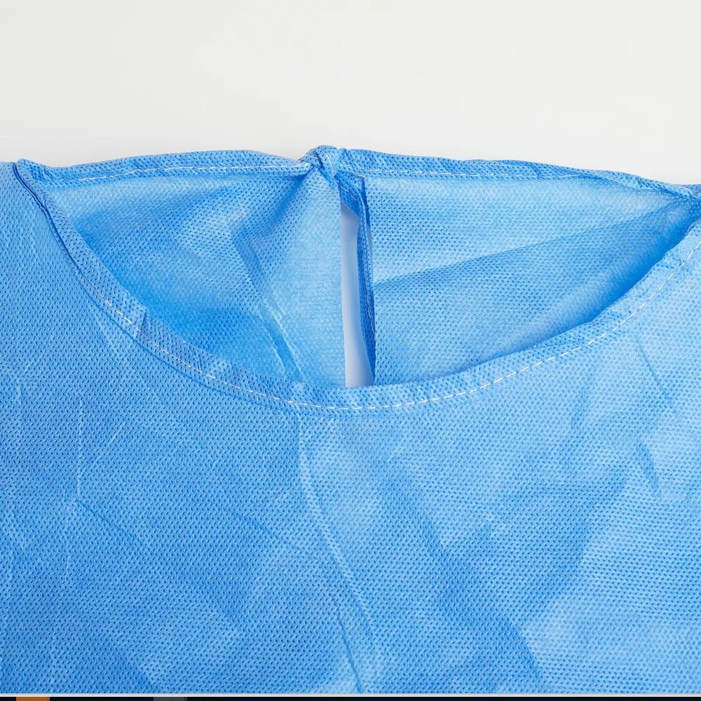 Jianqi Reinforced Gown Sms Operation Non Woven Medical Gown Isolation Surgical Gowns For Icu