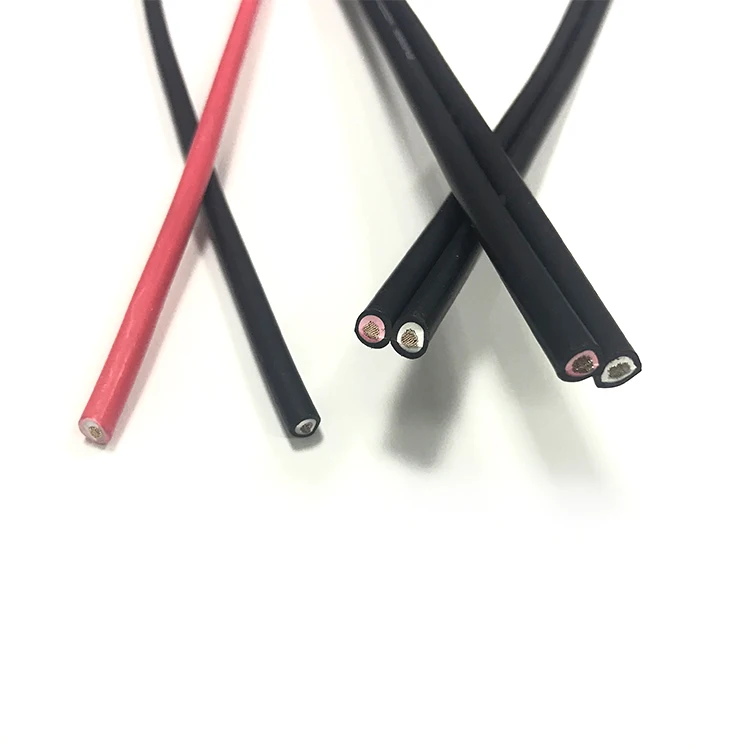Dual Wall Insulation 10awg Enameled Copper Wire 6mm2 xlpe/xlpo Cable Price Oil Resist PV DC Solar Wire Cable