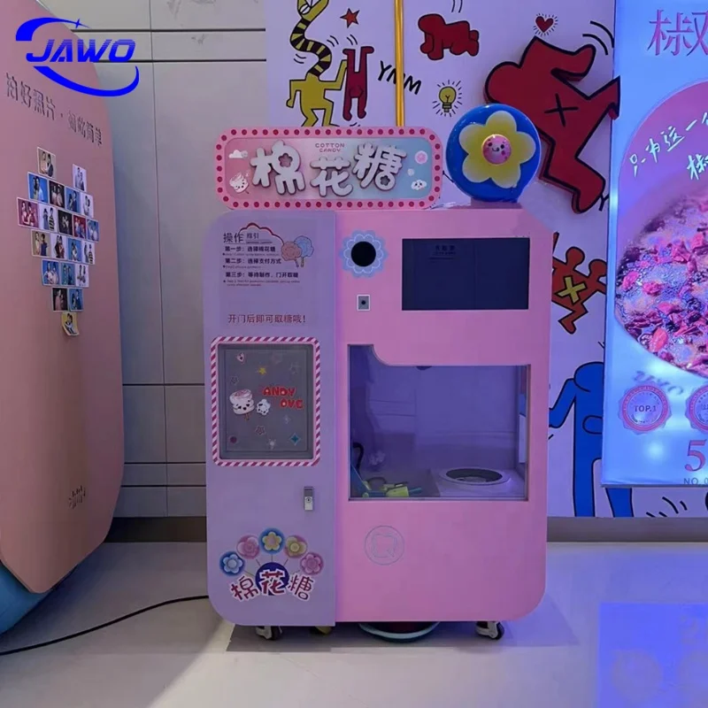 Cotton Candy Machine Cotton Candy Machine Vending Automatic Cotton Candy Vending Machine