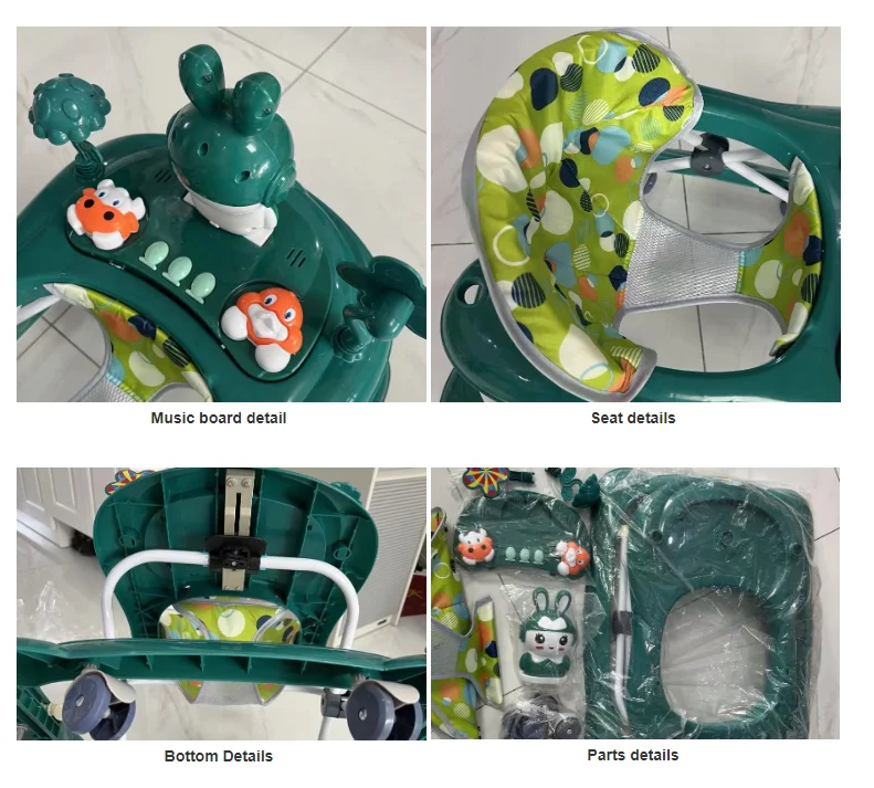 Factory Baby Walker 3 In 1 Musical Walking Chair Toy Music Kids Boy Girl Walker Cheap Baby Walkers With Wheels