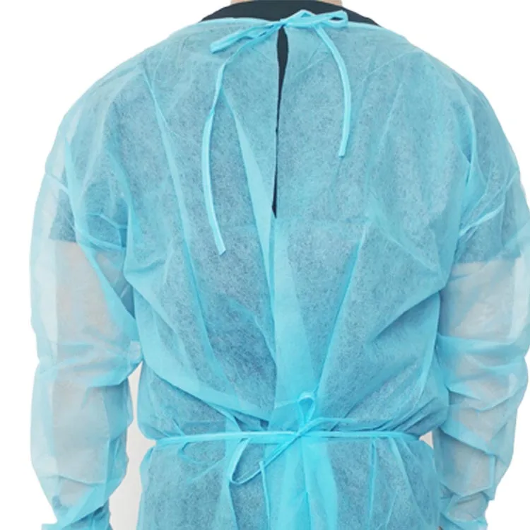 Factory wholesale disposable hospital isolation medical gown
