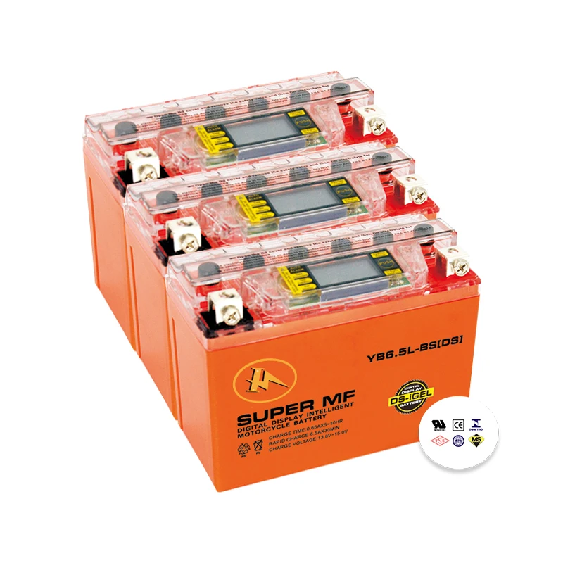 OEM motorcycle battery cheap deep loop Indicator Monitor 12v lead acid battery