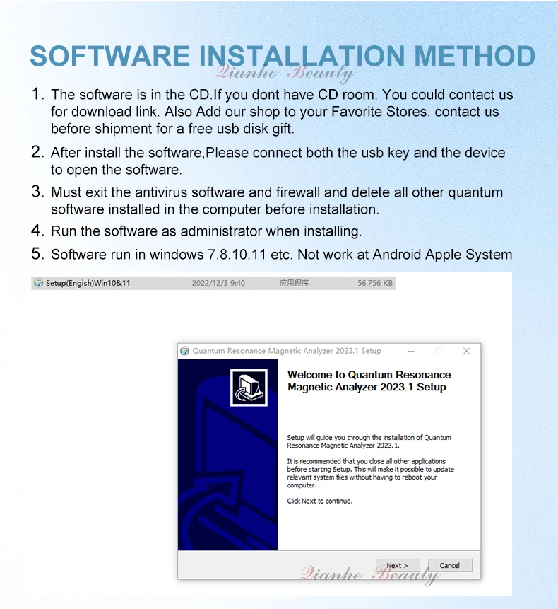 Spanish Polish German French Korean Dutch 15th quantum magnetic resonance health body analyser