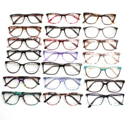 Assorted Ready Made Mixed Eyewear Stock Cheap Glasses Acetate Optical Eyeglasses Frames